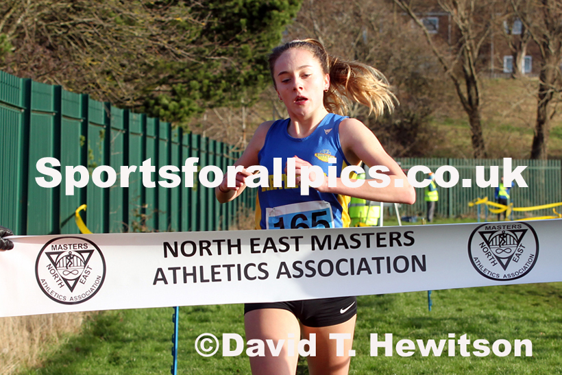 Senior womens 2020 Birtley Cross Country Relay, County Durham.  Photo: David T. Hewitson/Sports for All Pics